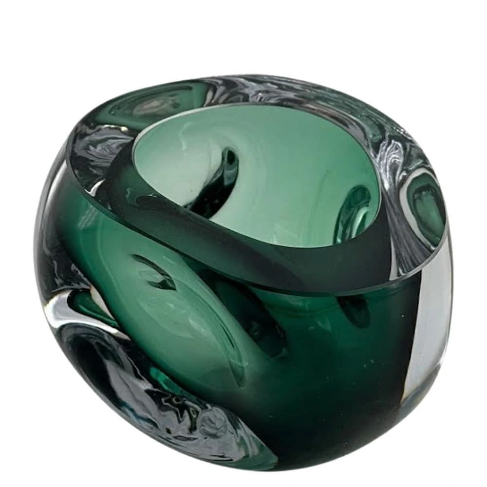Vaso de Murano Esmeralda 15cm