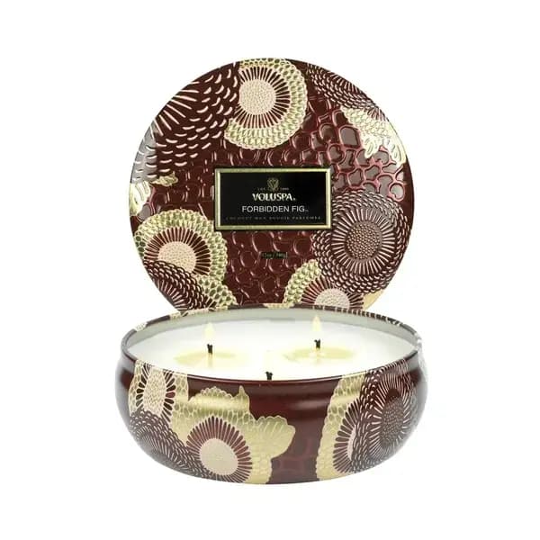 Vela Lata 3 Pavios Forbidden Fig 60h Voluspa
