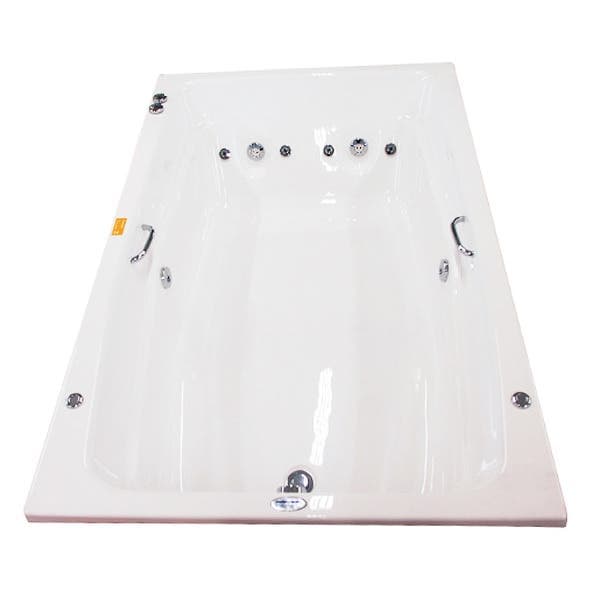 Banheira com Hidromassagem 170x120x46cm Acrílico Acrilbath Premium Ouro Fino