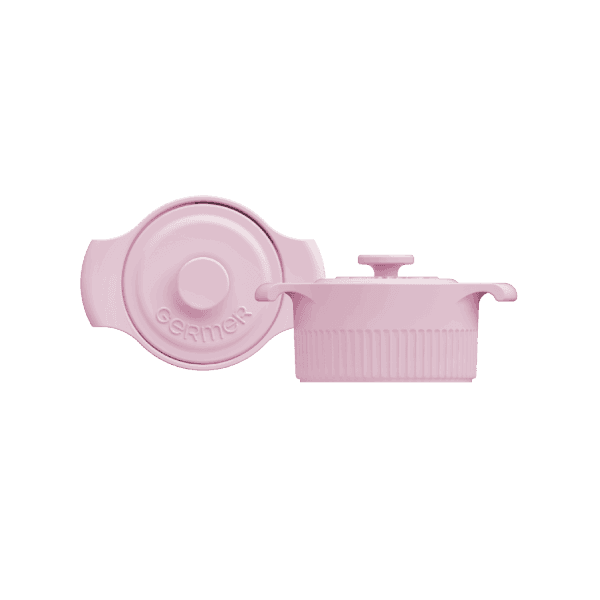 Cocotte de Porcelana 210ml Germer Rosa Fractal 10cm