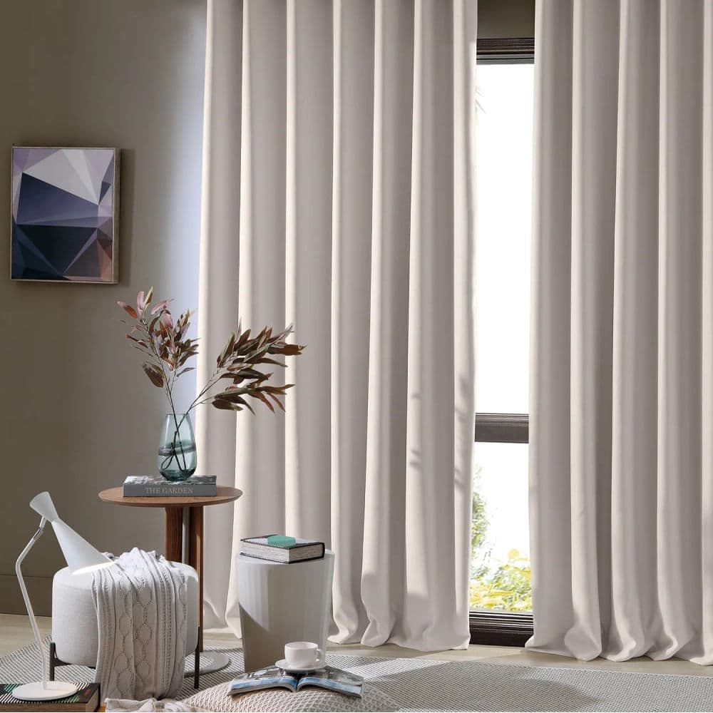 Corta Luz Liso 3,6x2,5m Areia - Bella Janela