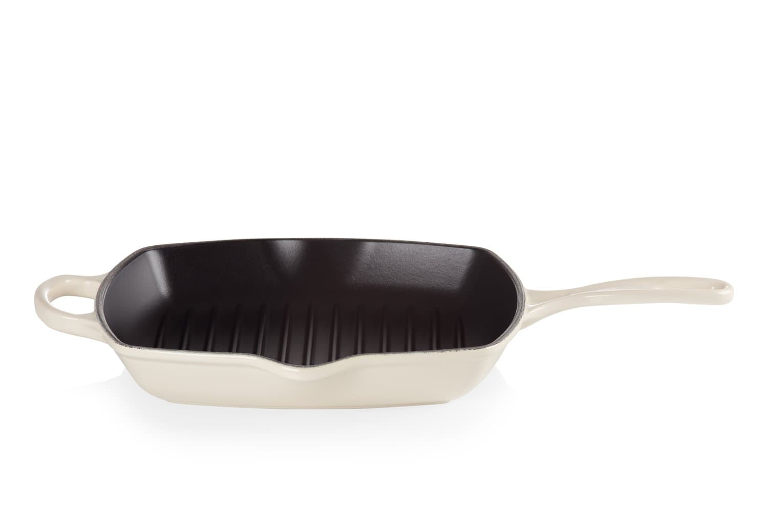 Grelha Quadrada Signature Le Creuset Meringue 26 cm