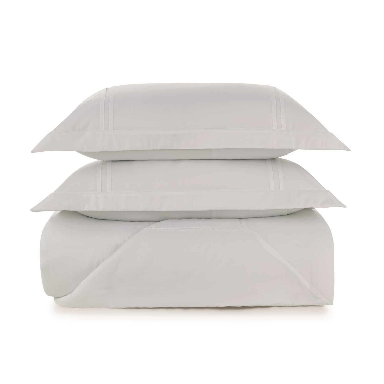 Jogo Colcha Super King Naxos 400 Fios Trussardi Branco 310cm x 280cm