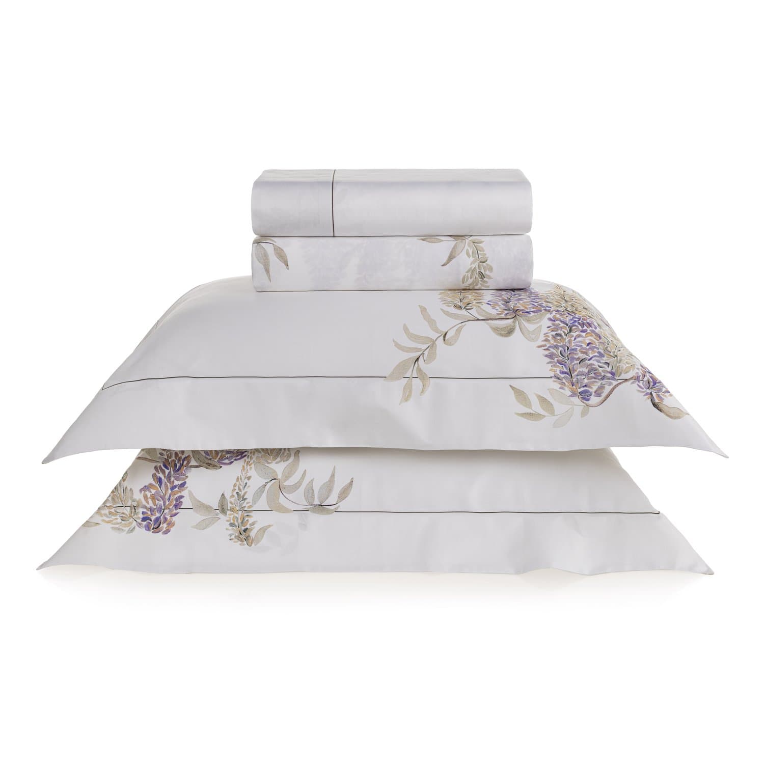 Jogo De Cama Queen Trastevere 300 Fios Trussardi 2,40 x 2,80 m