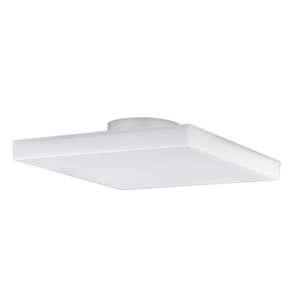 Painel de Led Sobrepor Quadrado Luz Neutra 16W LLUM Bronzearte 12x12cm Branco Bivolt