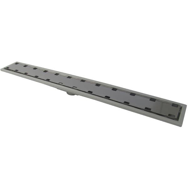 Ralo Linear Oculto de Banheiro 10,3x91,2cm ABS Bege Elleve