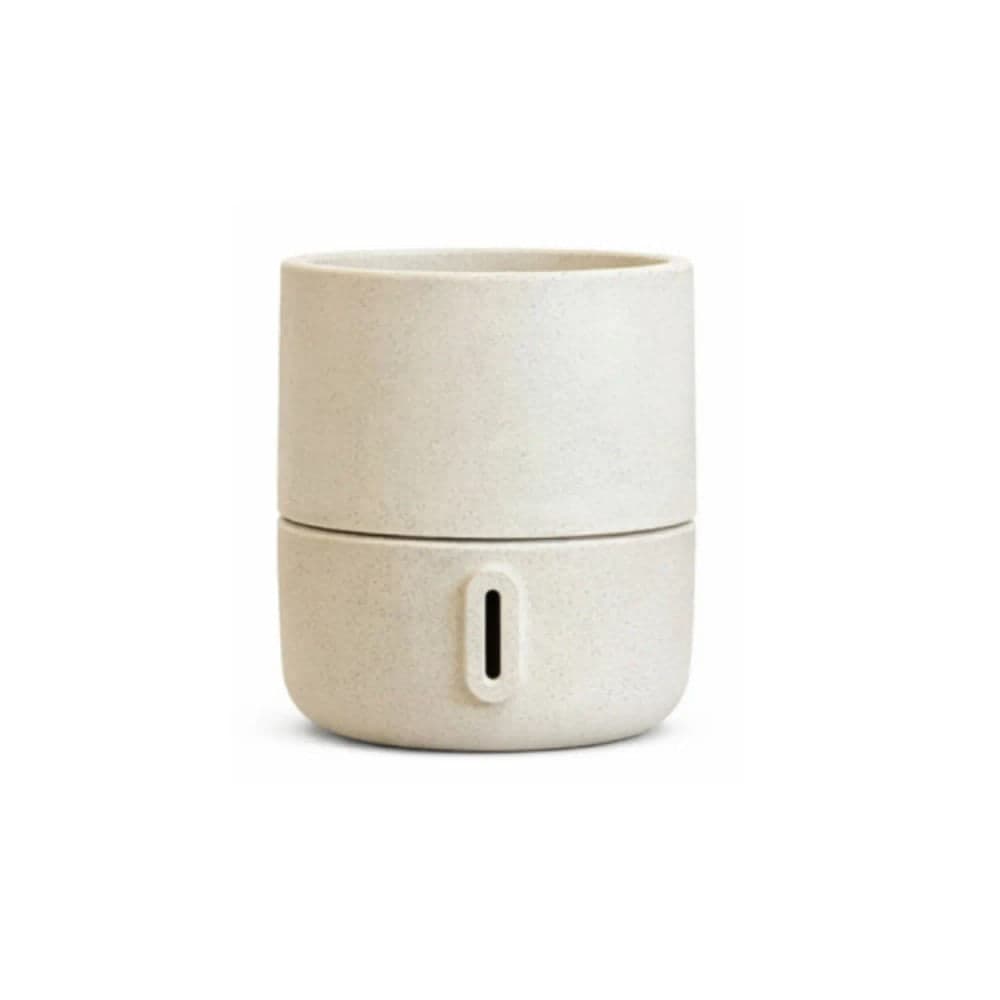 Vaso de Planta Inteligente Autoirrigável Urbi 20cm Areia - Brota Company