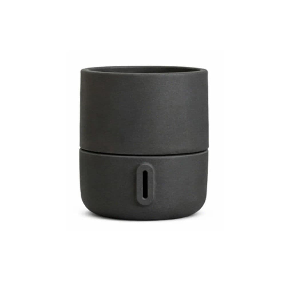 Vaso de Planta Inteligente Autoirrigável Urbi 20cm Basalto - Brota Company